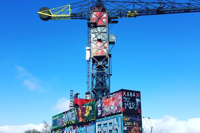 Amsterdam's Hidden Gems and Street Art Bike Tour - Returning by ferry beside Amsterdam Central