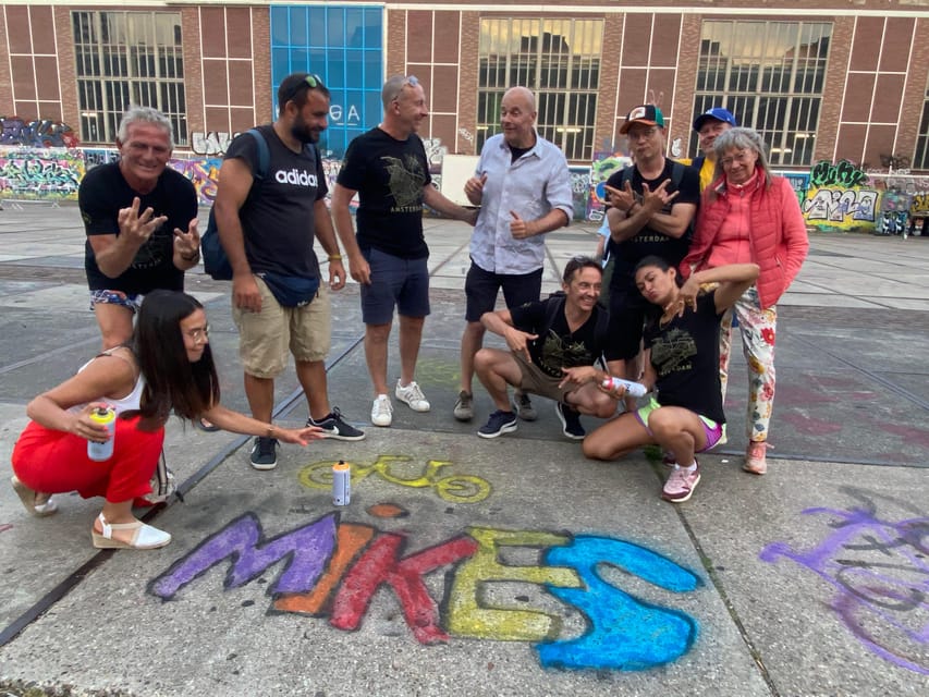 Amsterdam: Urban Bike Tour, Graffiti Art & Magnet Fishing - NDSM and the old shipyards