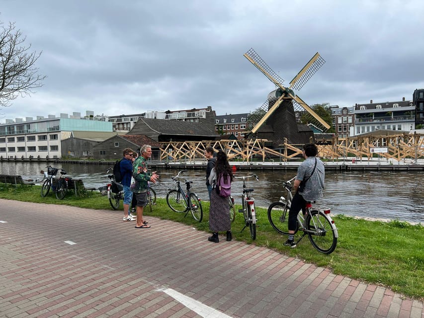 Amsterdam: Urban Bike Tour, Graffiti Art & Magnet Fishing - Starting near Central Station and getting on the bike