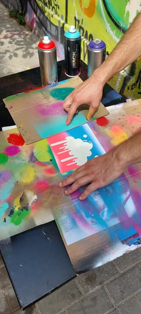 Athens: Graffiti Workshop and Tote Bag Painting Experience - From street art to your own tote bag