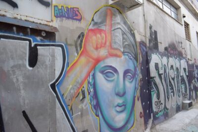 Athens street art tour