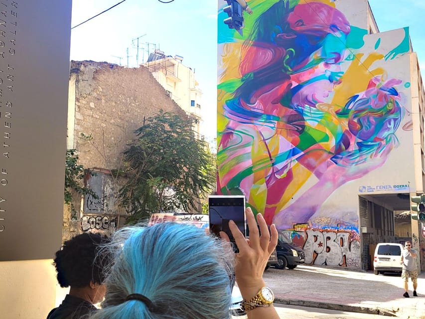 Athens: Street Art Treasure Hunt with Food Stop - Keramikos, Acropolis views, and the road to Gazi