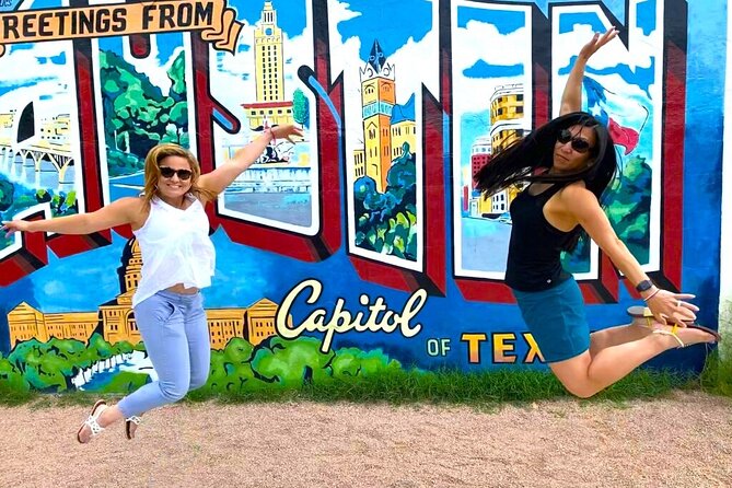 Austin Mural Selfie Tour by Pedicab - Willie Nelson and the wider Austin route