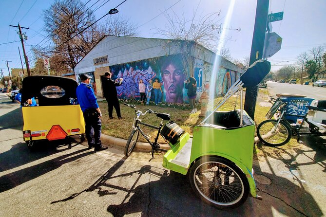 Austin Mural Selfie Tour by Pedicab - What the $69.50 price gets you