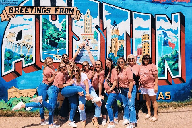 Austin Murals & Mimosas Roofless Party Bus Tour - East Austin for murals, bars, and local food