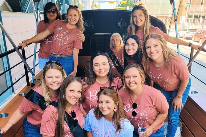 Austin Murals & Mimosas Roofless Party Bus Tour - Music, dancing, and the BYOB setup