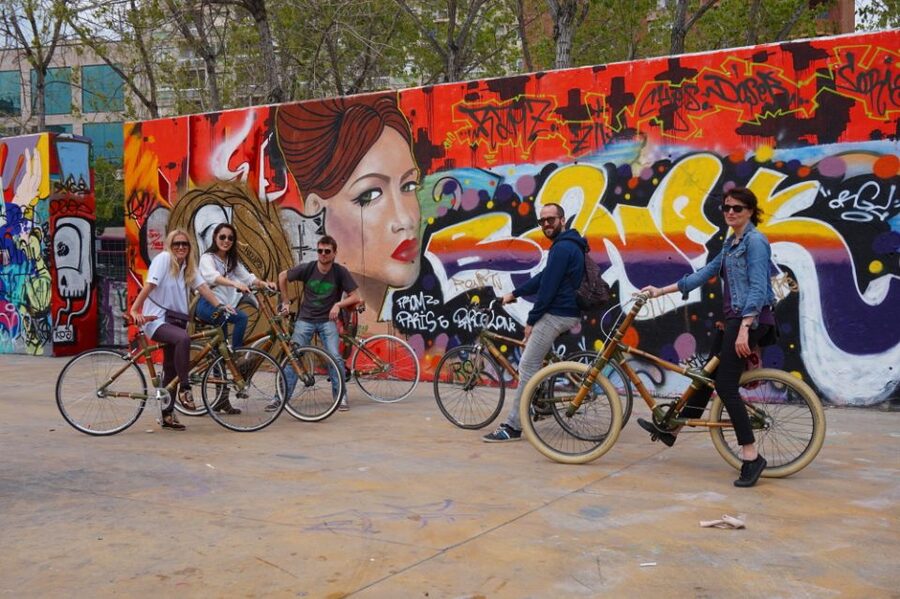 Barcelona: 3.5-Hour Street Art Tour by Bamboo Bike - Key points at a glance