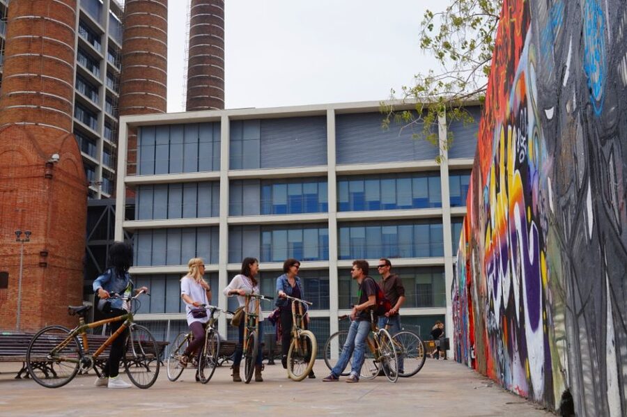 Barcelona: 3.5-Hour Street Art Tour by Bamboo Bike - What you learn at the street art stops