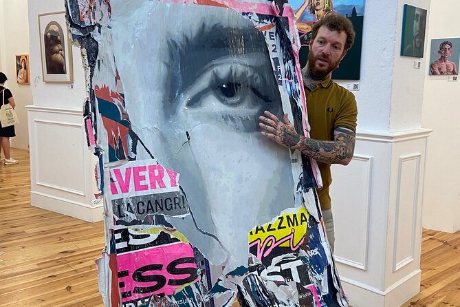 Barcelona Art & Wine: Galleries, Studios & Street Art - Starting at Galeria Senda on Carrer de Trafalgar