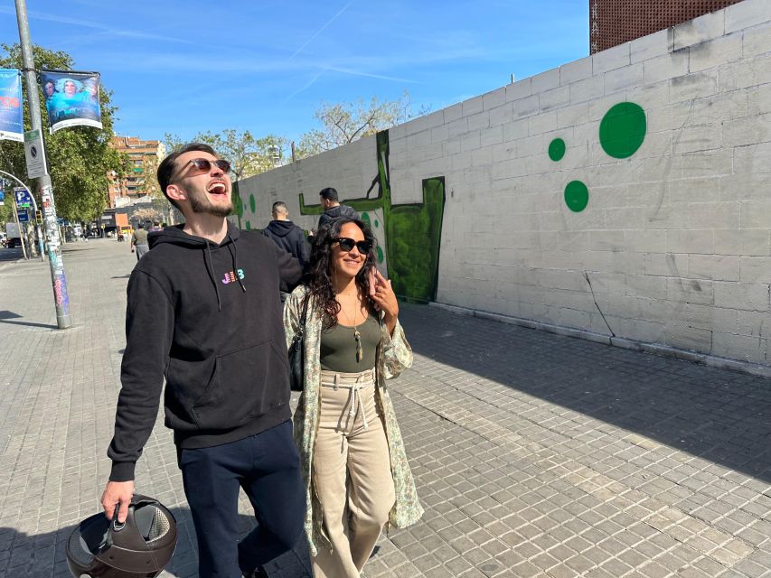 Barcelona: Insider Street Art Tour with Private Studio Visit - Tucked-away works before El Raval