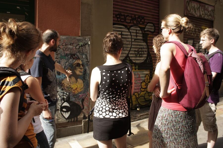 Barcelona: Raval Street Art and Graffiti Walking Tour - Reading Raval’s walls with a local guide