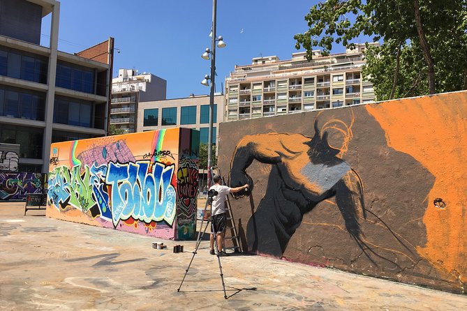 Barcelona Street Art Tour with Exclusive Artist Studios Visit - The BienCuadrado studio visit