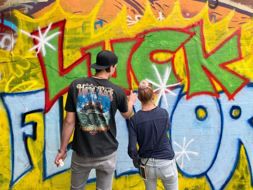 Basel: Graffiti & Urban Art Workshop with Snacks & Drinks - Meeting the artists beside the red ship
