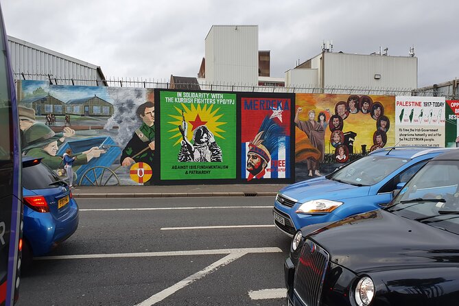 Belfast Cab Tour of Peacewalls, Murals and the Famous Titanic Slips - What Frank’s personal story adds