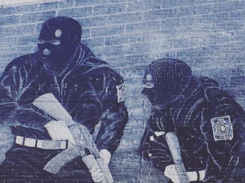 Belfast: Murals Taxi Tour - Lower Shankill Road and the Protestant side of the story