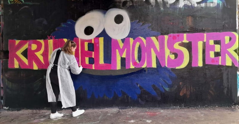 Berlin Graffiti Workshop For Groups & Team-Buildings - Arriving at Axel-Springer-Straße 40-41