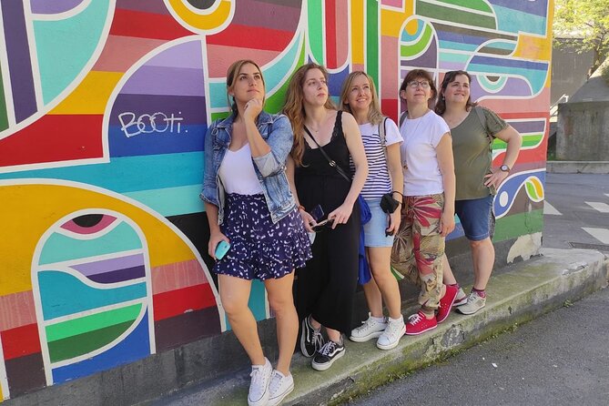 Bilbao Urban and Street Art Walking Tour - Mariaren Bihotza Plaza and the included beer