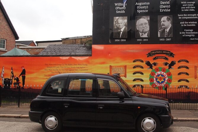 Black Taxi Mural "Tour Like A Local" - Hugh Jordan’s guiding style