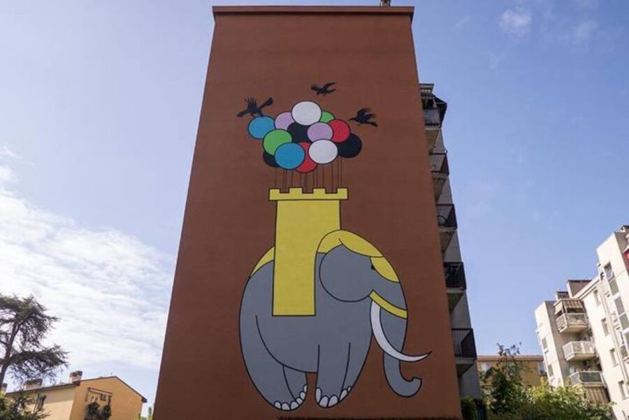 Bologna: Street Art Tour on Electric Bike - The Frontier 2012 connection