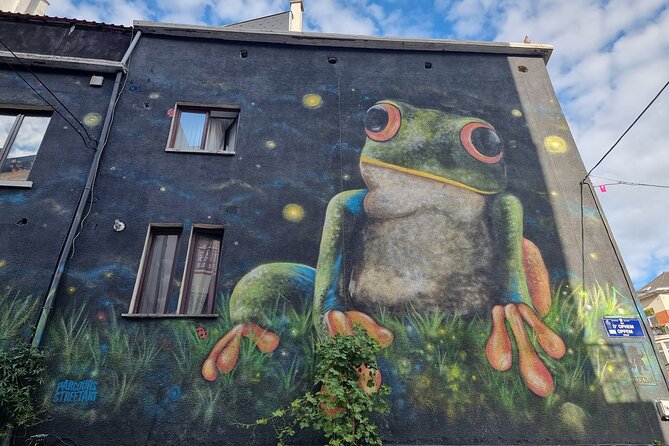 Brussels through its comics murals - The city between the murals