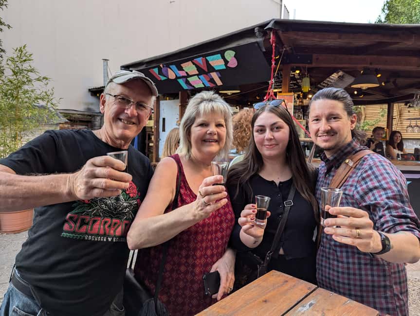 Budapest: Ruin Bars, Street Art, and Jewish Quarter Tour - Ruin bars, local drinks, and the social side