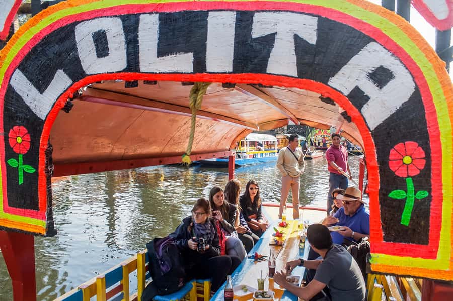 CDMX: Xochimilco, Coyoacan, Frida Kahlo Museum & Murals Tour - UNAM turns the coach route toward public art