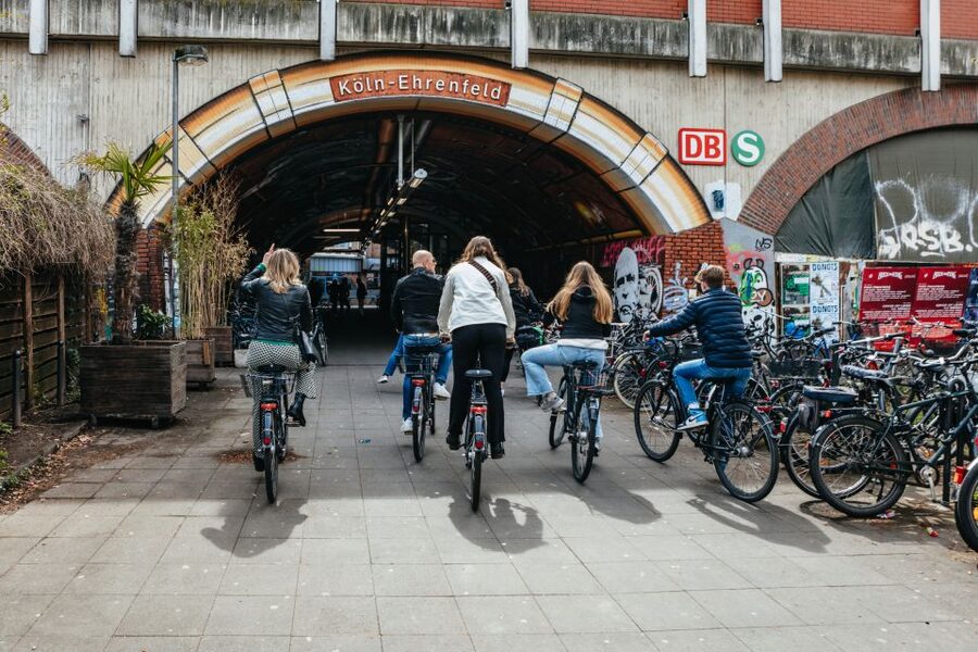 Cologne: Ehrenfeld Street Art Bike Tour - Pace, safety, and cycling comfort