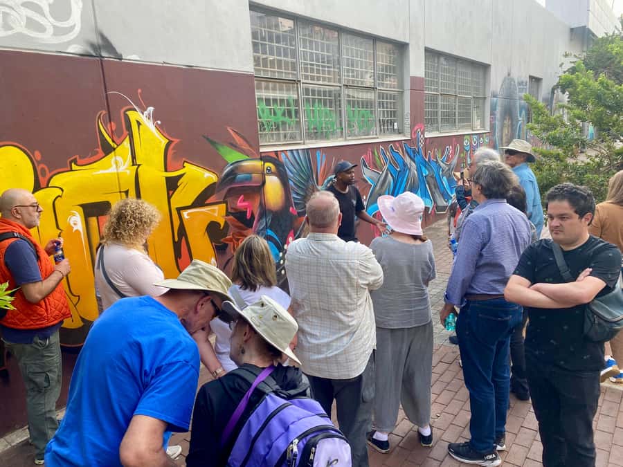Colours of Johannesburg: A Graffiti & Street Art Tour - Braamfontein: murals, tags and a district in transition