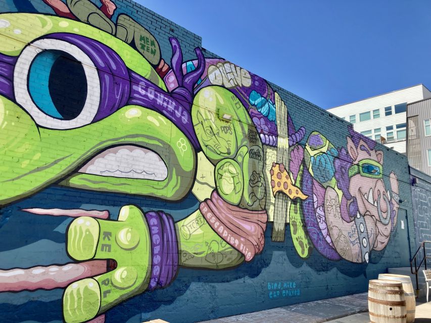 Denver Street Art & Murals Tour + Brewery Visit/Beer Tasting - Pichi Avo and the optical illusion on Larimer