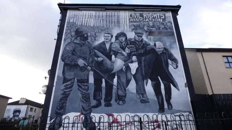 Derry: Bloody Sunday and Bogside Murals Walking Tour - How partition and discrimination shaped the story