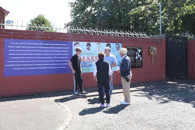Falls road Murals Walking Tour with former prisoners - Starting at Divis Tower