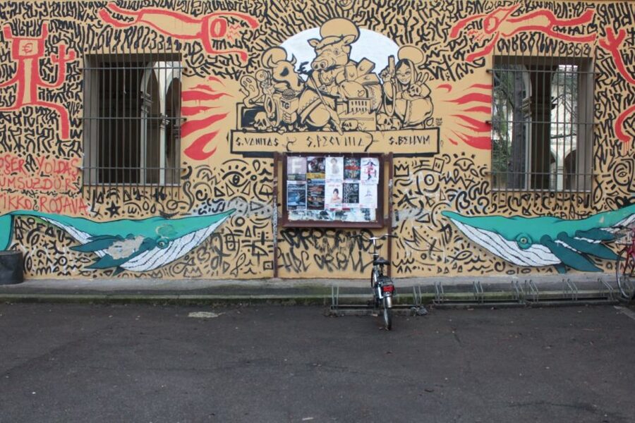 Florence: Street Art Tour - CLET Studio and the artists behind the walls