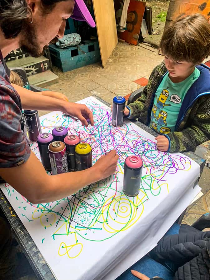 Fun Graffiti Workshop: The Art of Aerosol and Color - Why this Bogotá graffiti workshop works for beginners