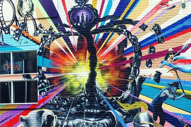 "In The Streets & Eats" Mural Art Tour Of Charlotte - Hotels, arenas, and cultural venues along the way