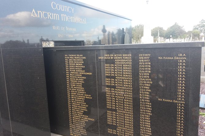 IRA Troubles Conflict Private Tour Museum Graves Murals and Political Analysis - Ballymurphy, Divis Tower, and the final drive