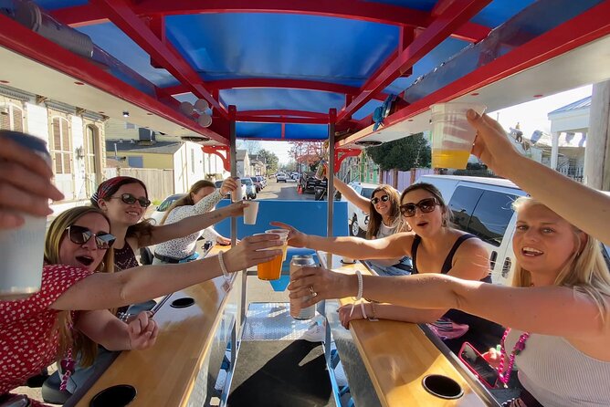 Irish Channel Bike Bar Tour: Murals, History and Bar Crawl - Timing, group size, and practical value
