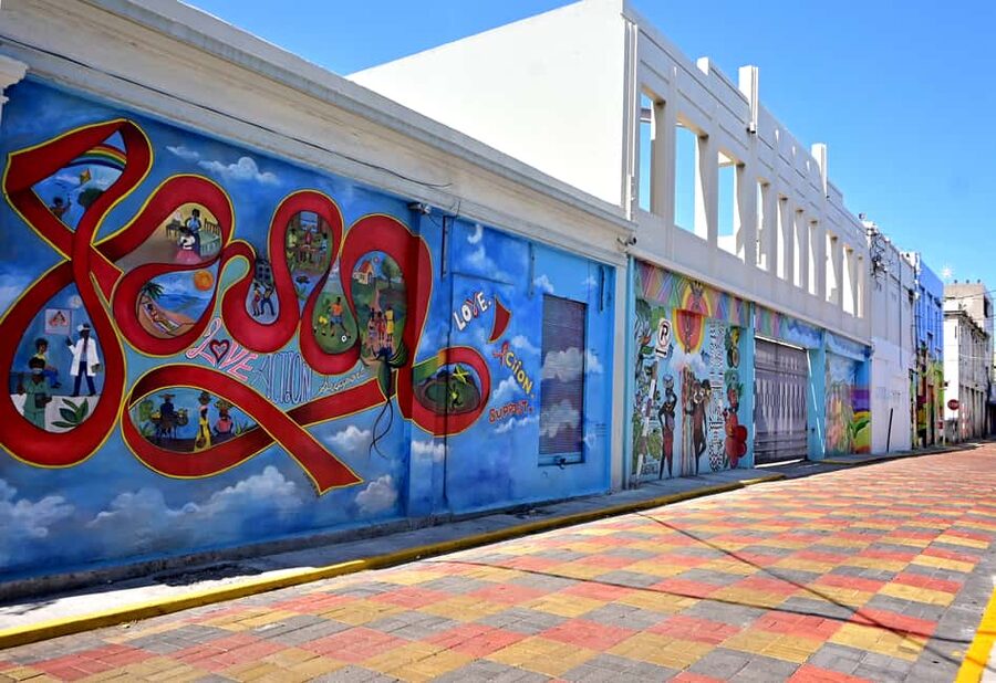 Kingston Creative: Mural Art Walking Tour - Water Lane as an outdoor gallery