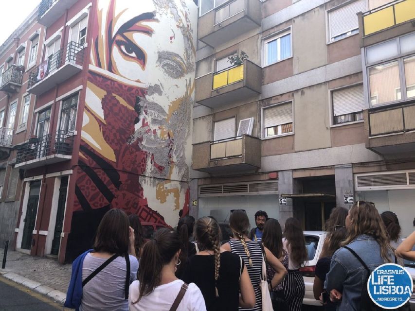 Lisbon 3-Hour Street Art Tour - Mouraria: art beside an old neighborhood