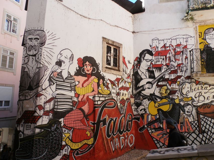 Lisbon: Street Art and Historical Walking Tour - Street art by Vhils, Nomen, Odeith, and Gonçalo Mar