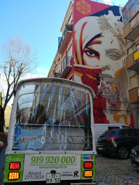 Lisbon Street Art by Tuk Tuk : Graffiti & Murals Discovery - Six things to know before you book
