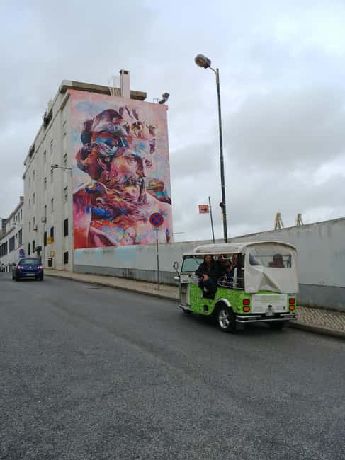 Lisbon Street Art by Tuk Tuk : Graffiti & Murals Discovery - Why a tuk-tuk makes sense for Lisbon’s hills