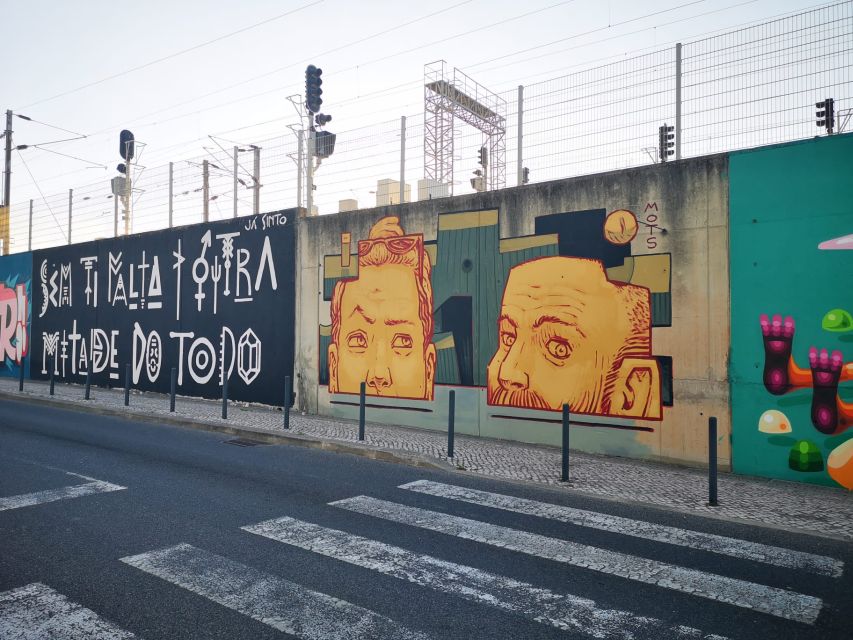 Lisbon: Street Art Tuk Tuk Tour - A likely route through Lisbon’s changing neighborhoods