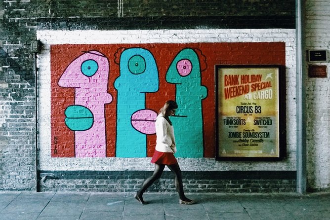 London Street Art Tour of the East End Semi-Private 12ppl Max - Brick Lane, curry houses, and painted walls