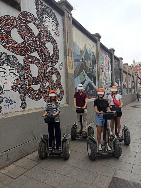 Madrid: Private Grafitis/Street Art Segway Tour 2h - Meeting near Santa Ana Square