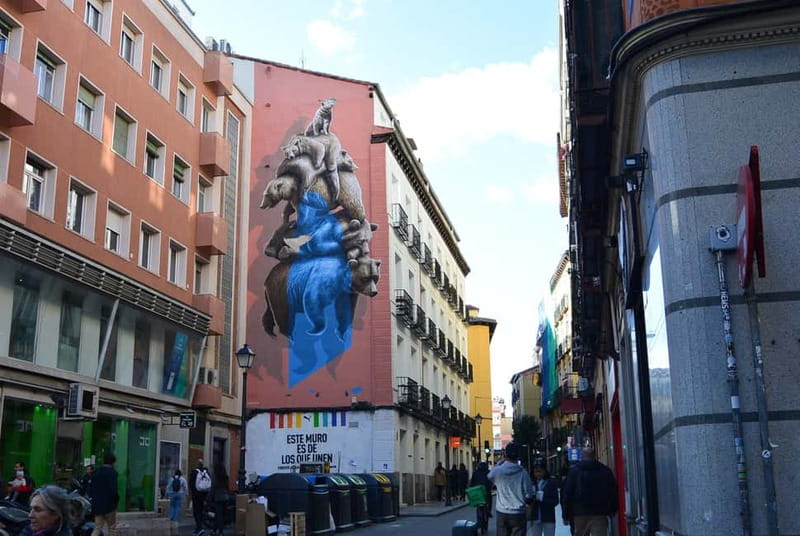 Madrid Street Art Tour (Malasaña Chueca Gran Via & Lavapies) - Puerta del Sol and the Capitol building