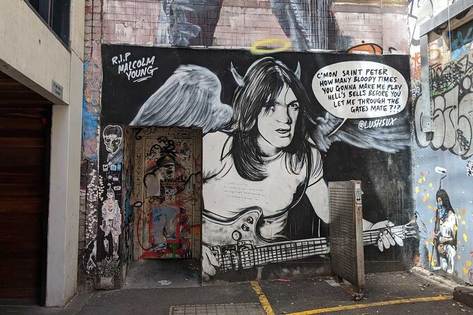 Melbourne Street Art Quest: Self-Guided Urban Story Game - Melbourne street art with a question to answer