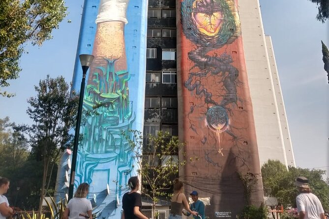 Mexico City; ART NACO : Murals & Street Art Bike Tour - Obrera, Doctores, and the Antique Toy Museum