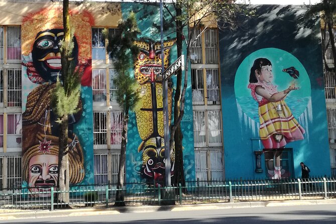 Mexico City; ART NACO : Murals & Street Art Bike Tour - Street food that adds real value