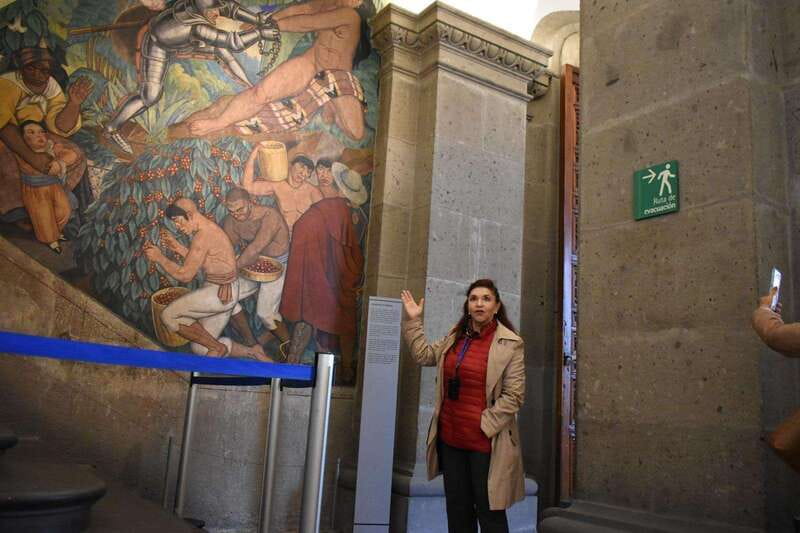 Mexico City: Murals at the Museum of San Ildefonso - How the other muralists fit the story