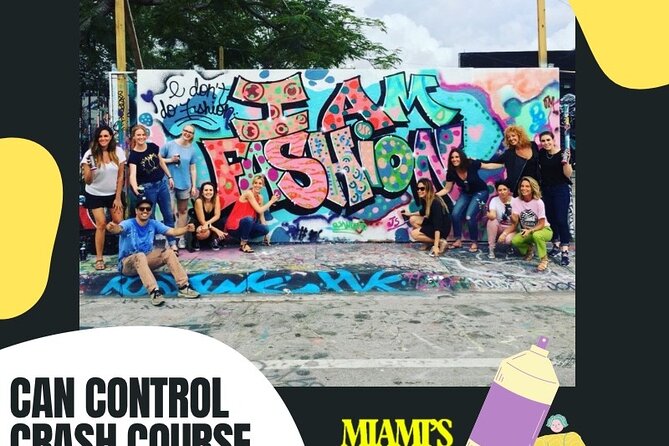 Miami's Best Graffiti Guide - Wynwood - Squad Safari - 2-9ppl - Meeting a working artist at 400 NW 26th Street